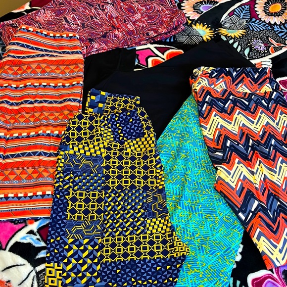 6 pairs of leggings Lularoe & Basic Priced for all 6 pairs together - Picture 1 of 16